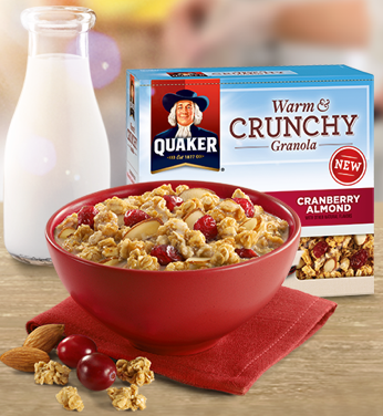 Quaker Warm - Crunchy Granola