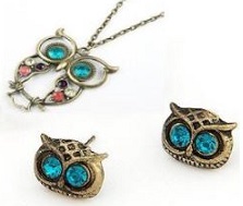 cadena-aretes-owl-head