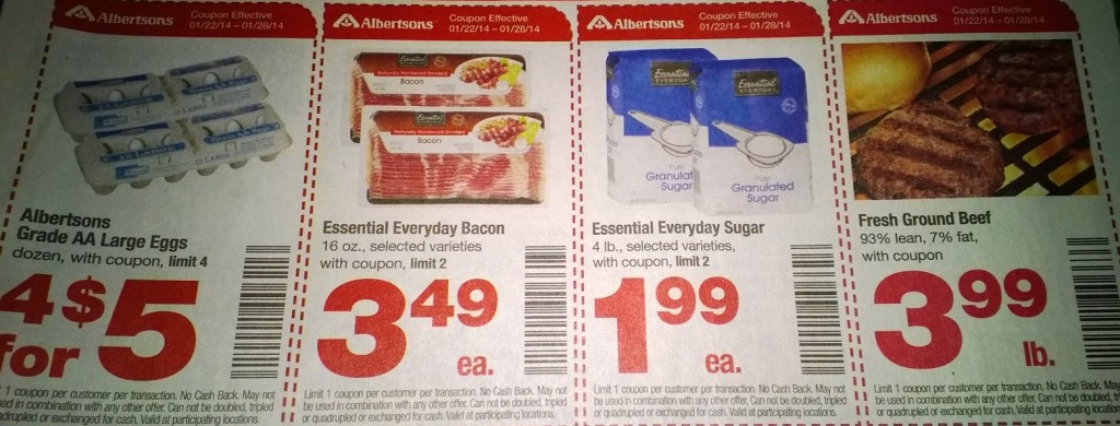 Ofertas súper baratísimas del 22 al 28 de Enero en Albertsons #realfreshnw