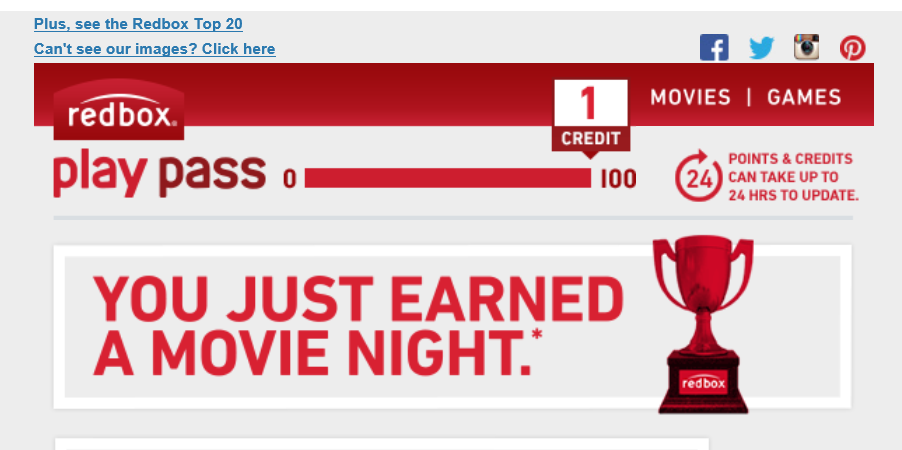 free redbox movie play pass