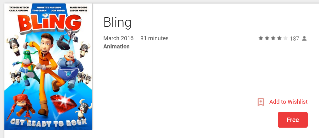 bling movie for free