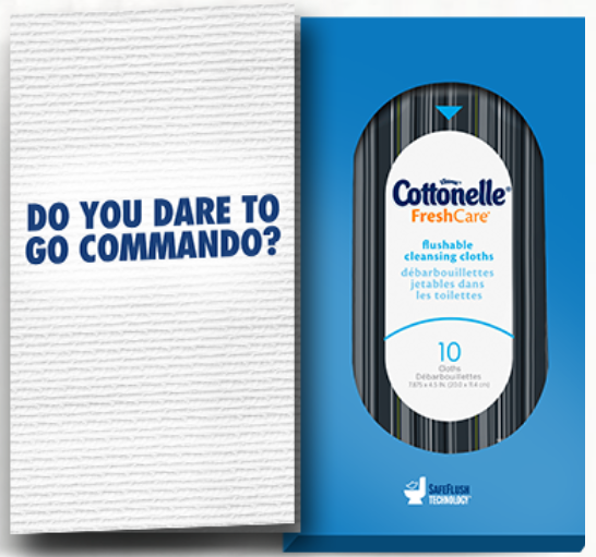 cottonelle freshcare wipes