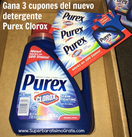 sorteo purex clorox 2 stain fighting