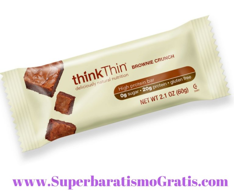 GRATIS barra de brownie thinkThin Bar en Kroger y Afiliados | Súper ...