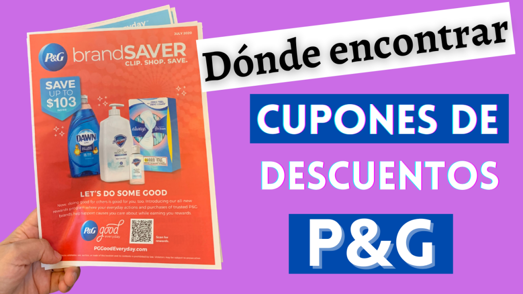 Cómo obtener los cupones de P&G