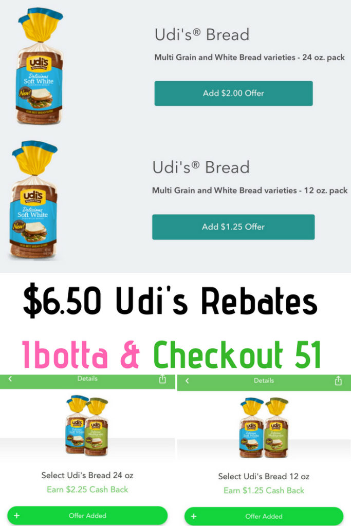 GRATIS Udi's Gluten Free Goodie Bag