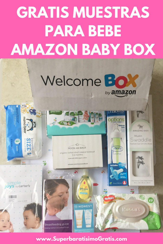GRATIS muestras para bebé WELCOME BOX gracias a Walmart