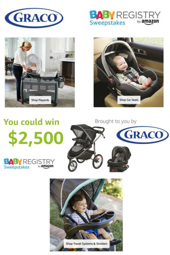 $2500 Amazon Baby Registry Graco Sweepstakes