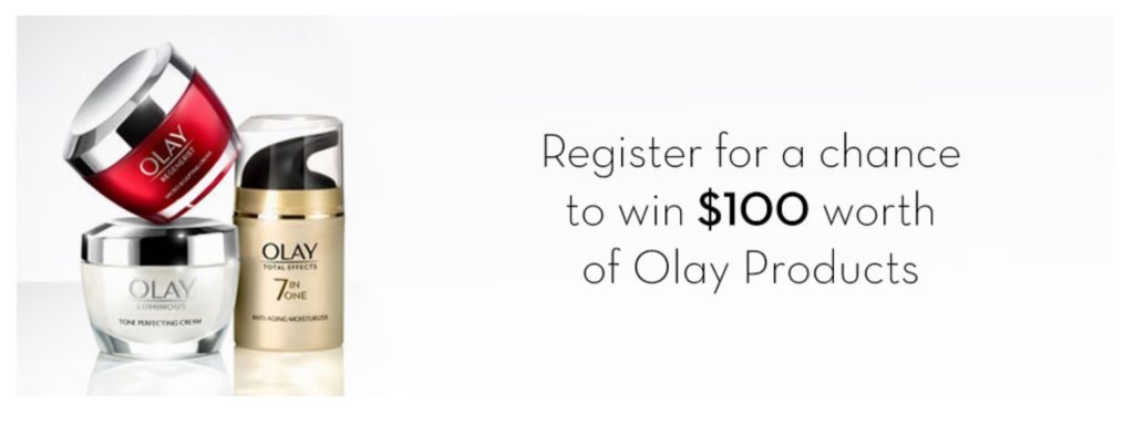  GRATIS $100 en productos Olay