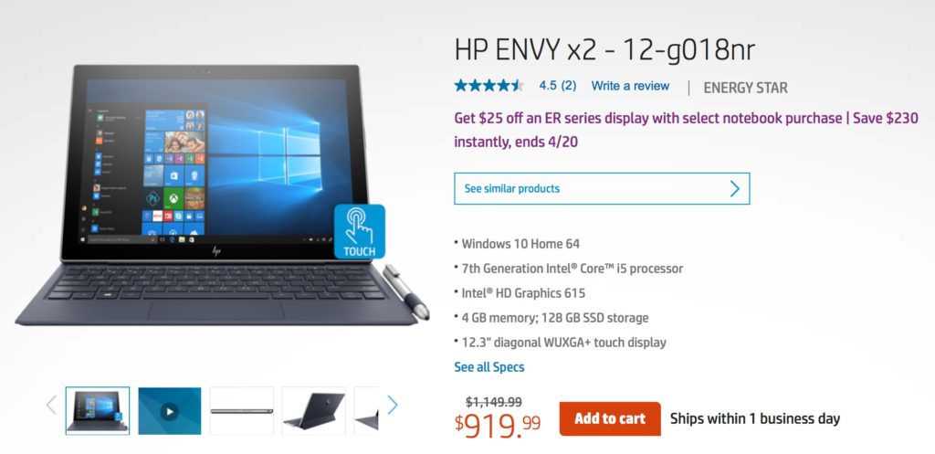 Descuentos en computadoras HP con ahorros hasta $800