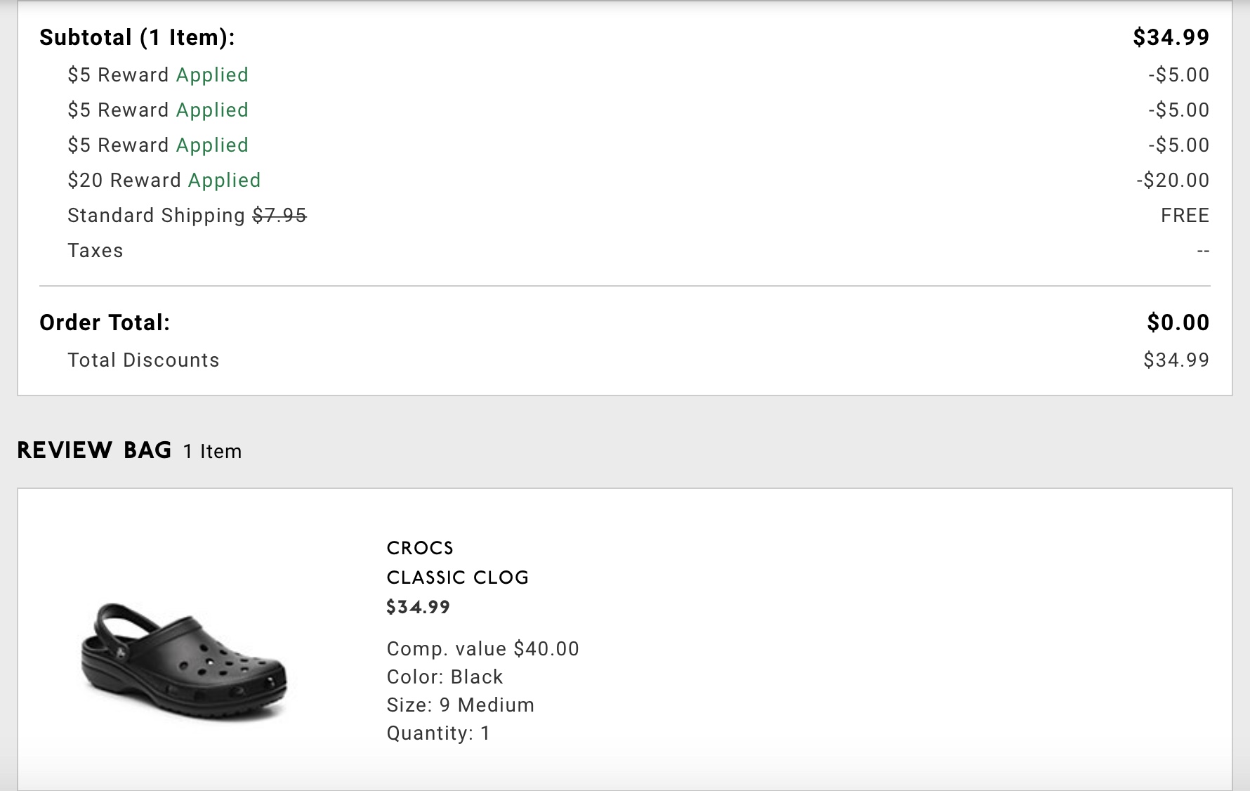 Vip Crocs GRATIS Crocs classic clog con DSW VIP Rewards | Súper Baratísimo Gratis