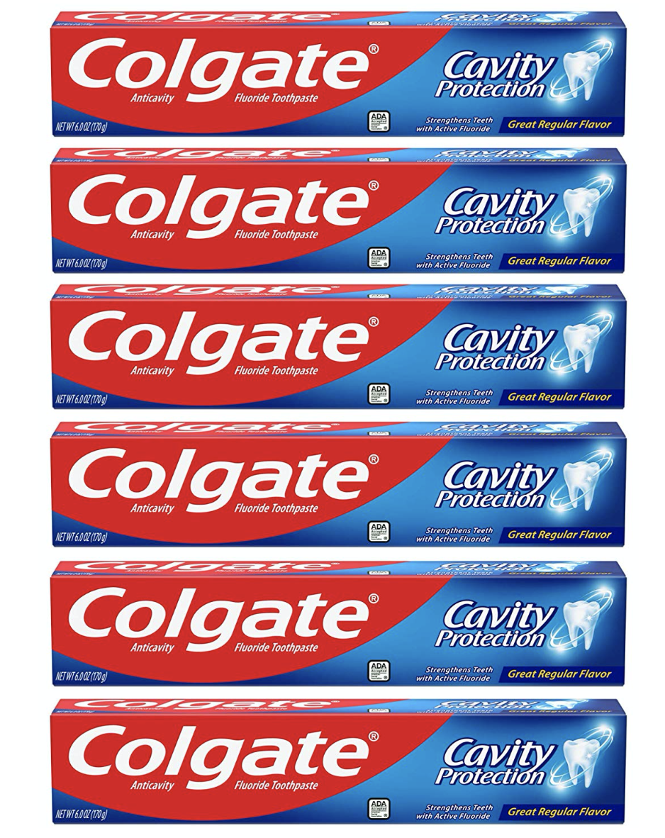 Colgate Amazon 6 unidades de Colgate Cavity Protection Toothpaste a solo $6.75 | Súper ...