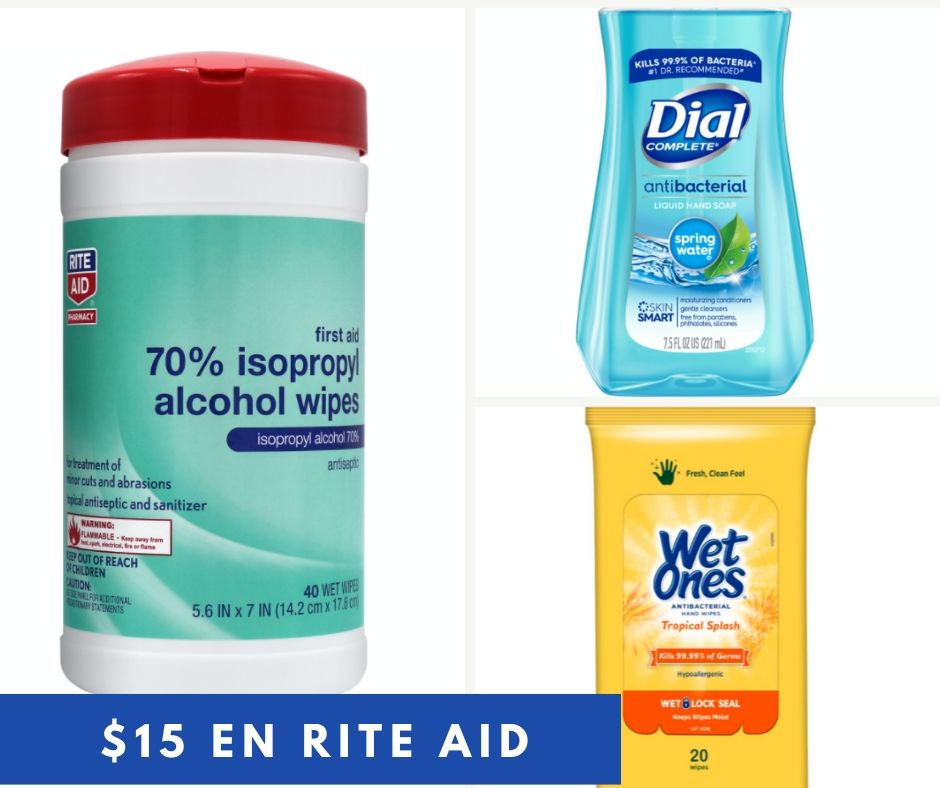 $15 Gratis en Rite Aid