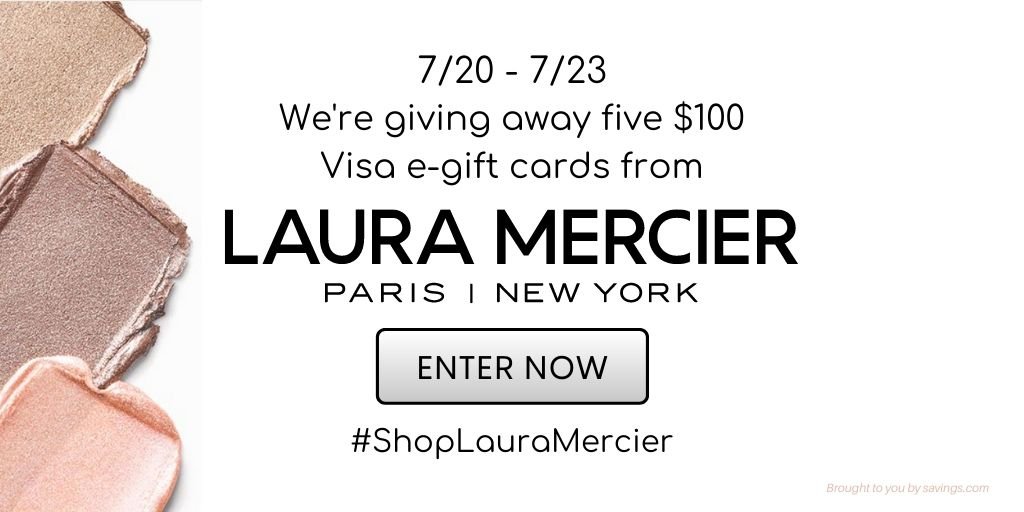 Sorteo: Gana una tarjeta de regalo Laura Mercier