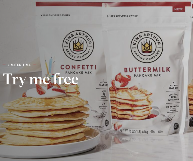 GRATIS King Arthur Pancake Mix Con Mail In Rebate S per Barat simo Gratis