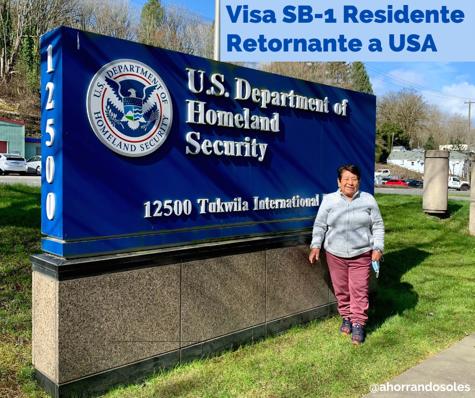 Visa SB-1 de residente retornante