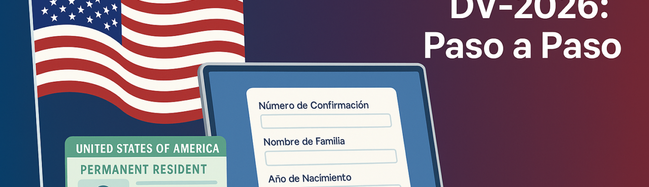 Como verificar los resultados a la lotería de visas DV-2026
