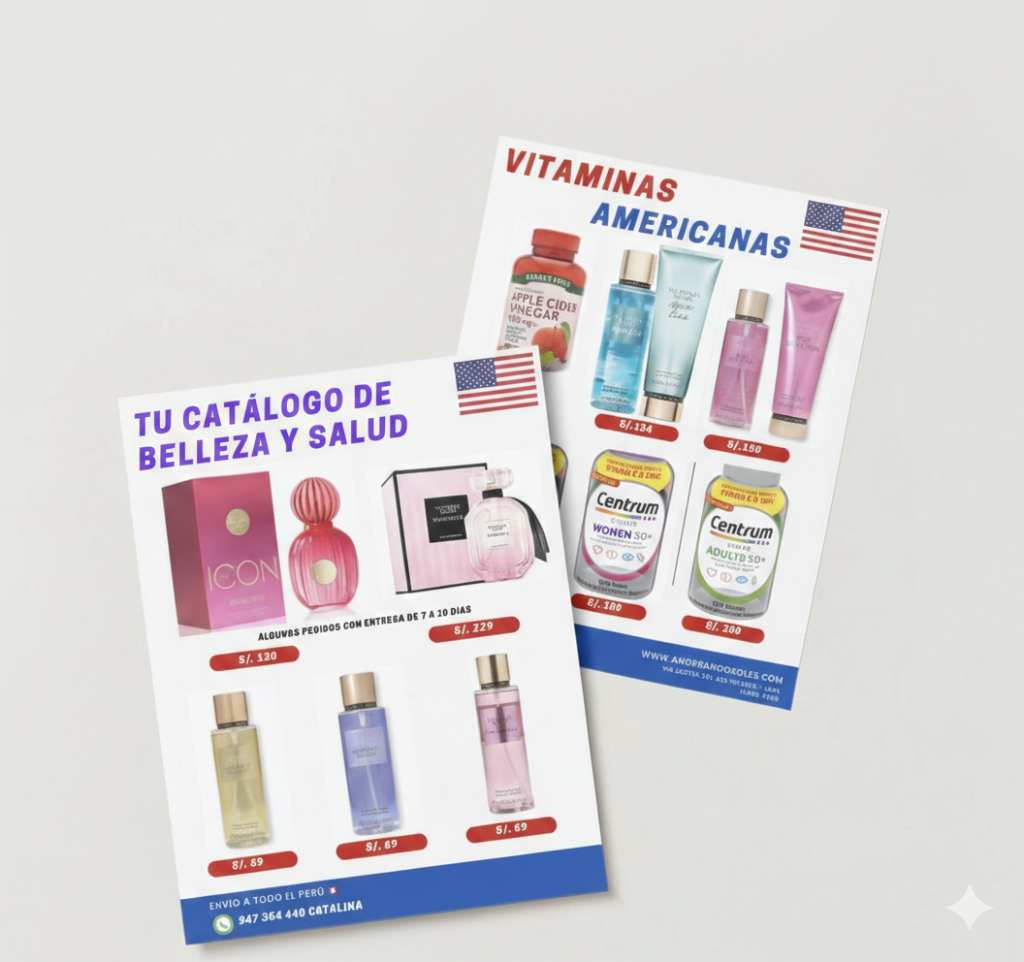 Diseño de Catálogos de Productos